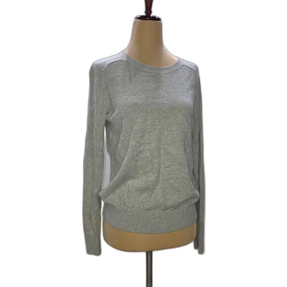ABERCROMBIE & FITCH Classic Grey Sweater - Size Small - Excellent Condition - Picture 2 of 8